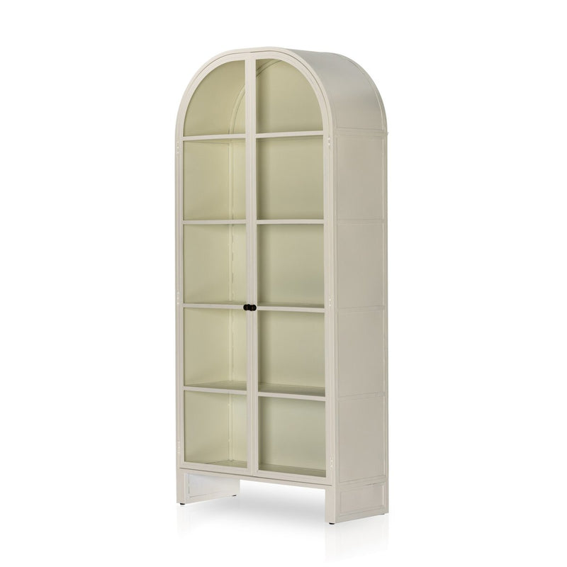 Breya Cabinet - Cream Powder Coat