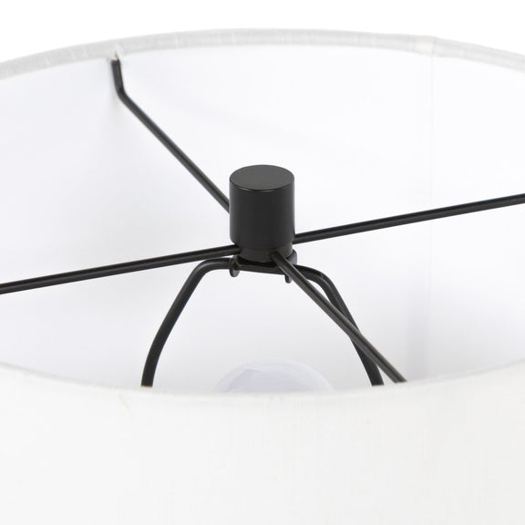 Innes Table Lamp - Matte Black Cast Aluminum