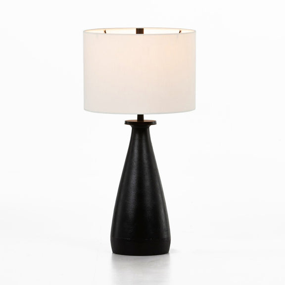 Innes Table Lamp - Matte Black Cast Aluminum