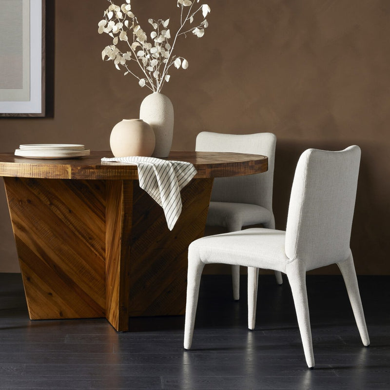 Monza Dining Chair - Mixt Linen Natural