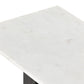 Terrell Console Table - White Marble