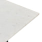 Terrell Console Table - White Marble