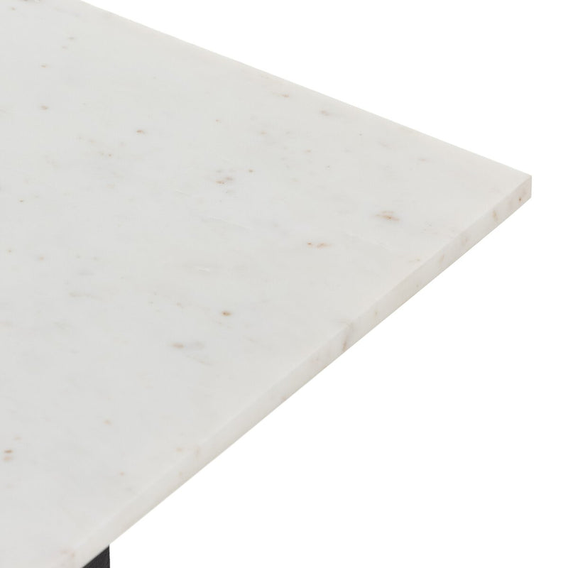 Terrell Console Table - White Marble
