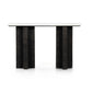 Terrell Console Table - White Marble
