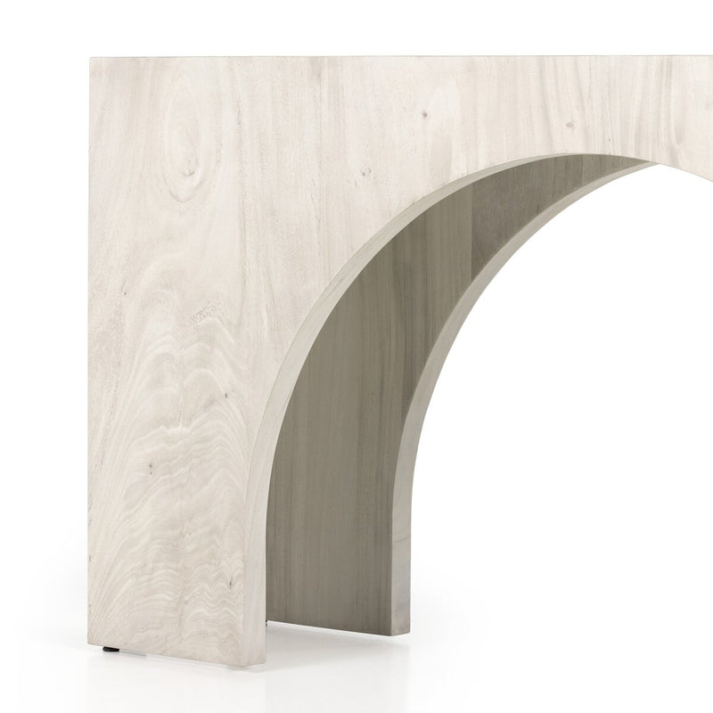 Fausto Console Table - Bleached Guanacaste