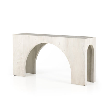Fausto Console Table - Bleached Guanacaste