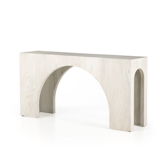Fausto Console Table - Bleached Guanacaste