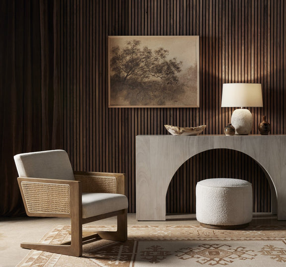 Fausto Console Table - Bleached Guanacaste