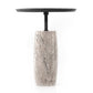 Cronos End Table - River Grey Marble