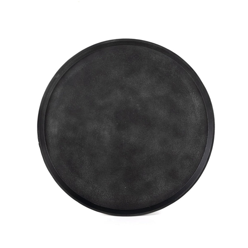Cronos End Table - River Grey Marble
