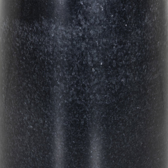 Cronos End Table - Polished Black Marble