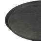 Cronos End Table - Polished Black Marble