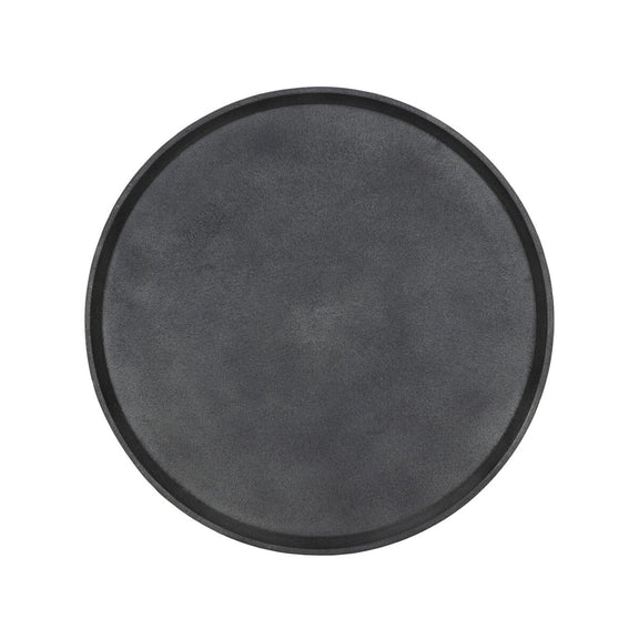 Cronos End Table - Polished Black Marble