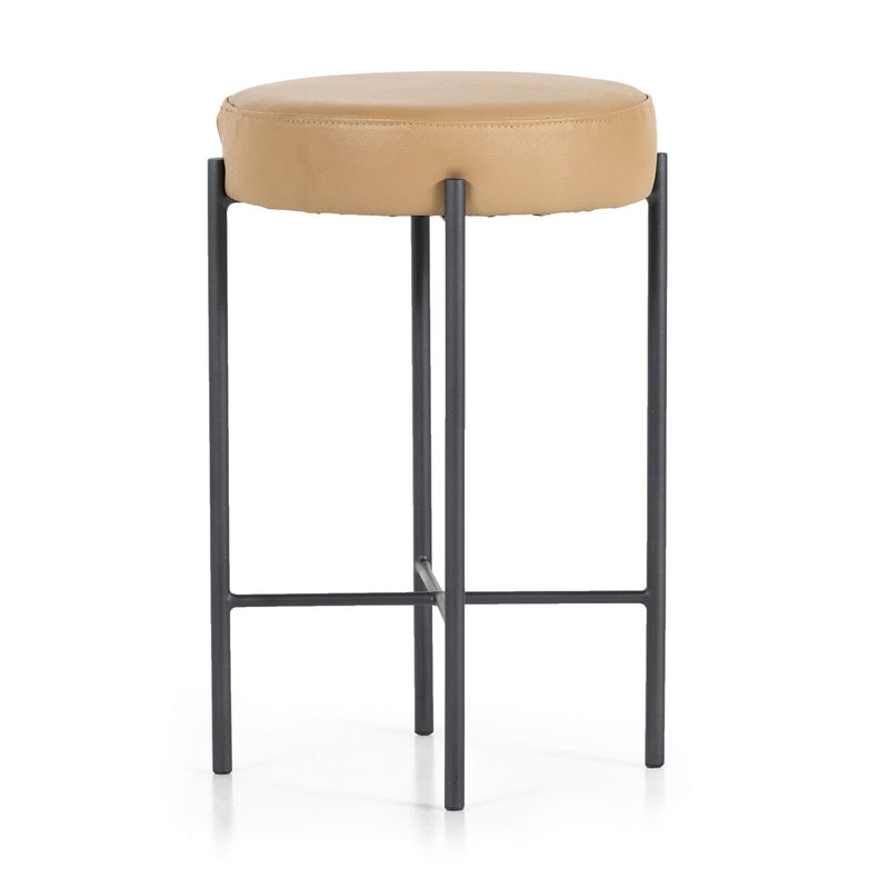Nocona Bar + Counter Stool - Natural Leather