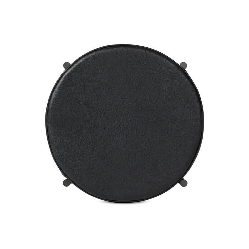 Nocona Bar + Counter Stool - Black Leather