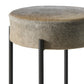 Nocona Bar + Counter Stool - Black & White Speckled Hide