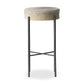 Nocona Bar + Counter Stool - Black & White Speckled Hide