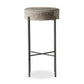 Nocona Bar + Counter Stool - Black & White Speckled Hide