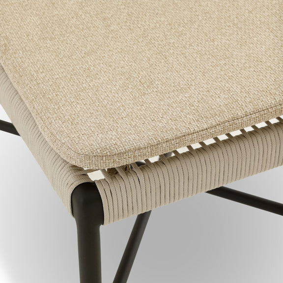 Miller Outdoor Dining Chair - Hayes Cream
