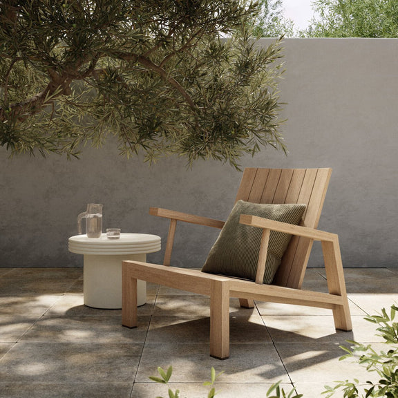 Dorsey Outdoor Chair - Washed Brown