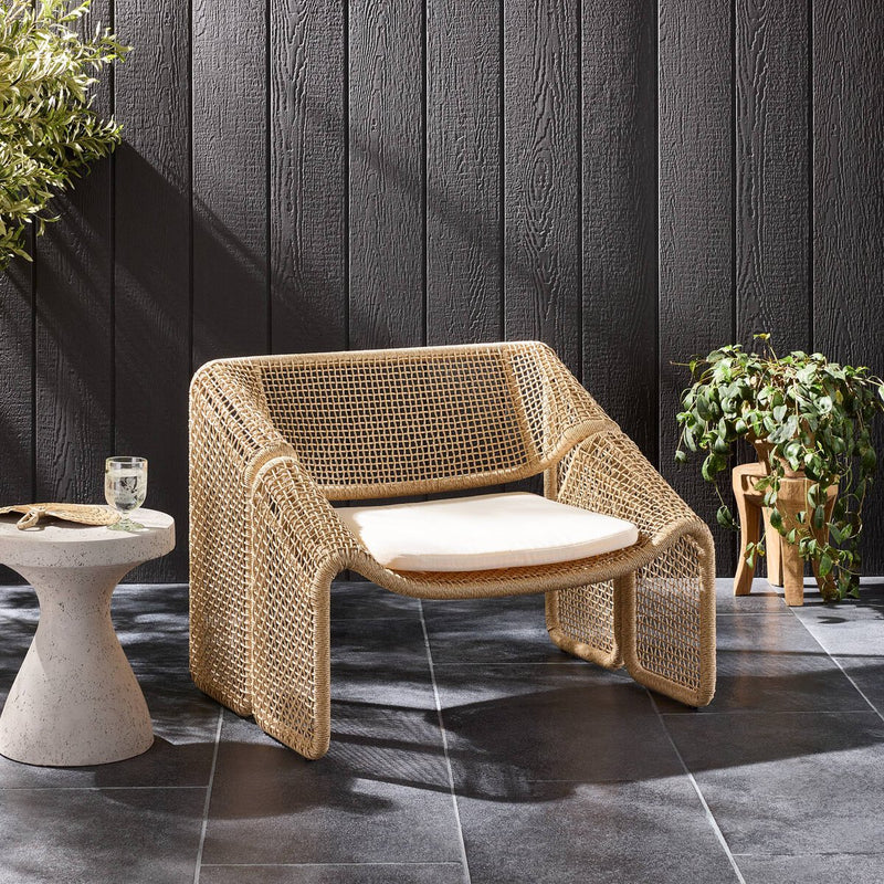 Selma Outdoor Chair - Faux Hyacinth