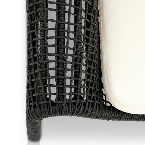 Selma Outdoor Chair - Faux Black Hyacinth