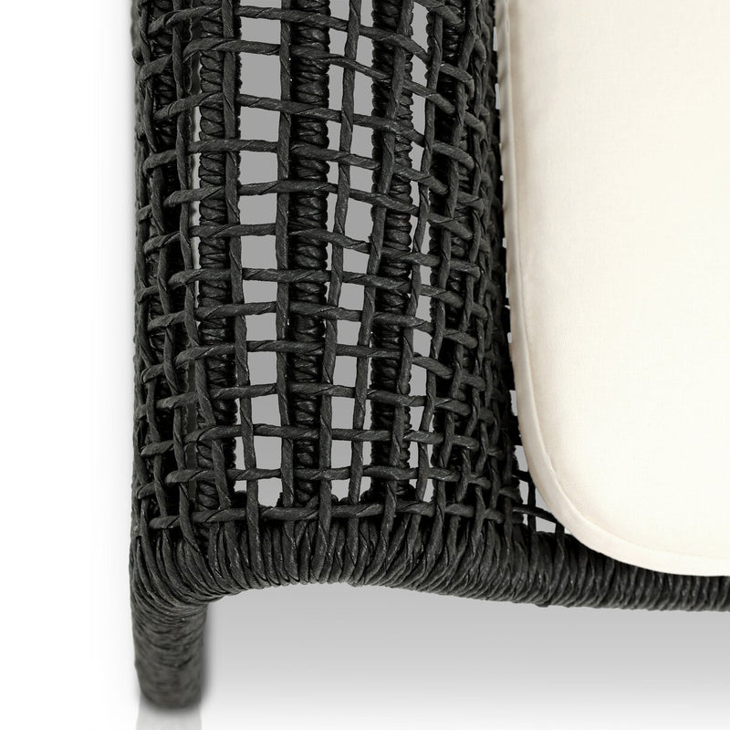 Selma Outdoor Chair - Faux Black Hyacinth
