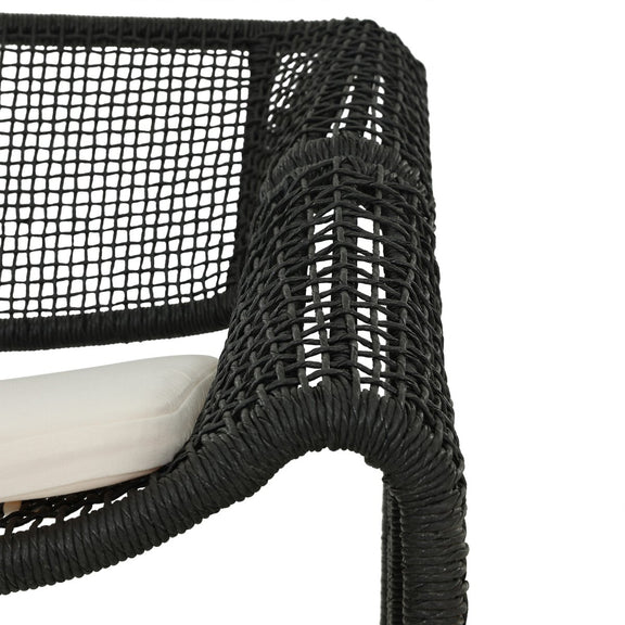 Selma Outdoor Chair - Faux Black Hyacinth