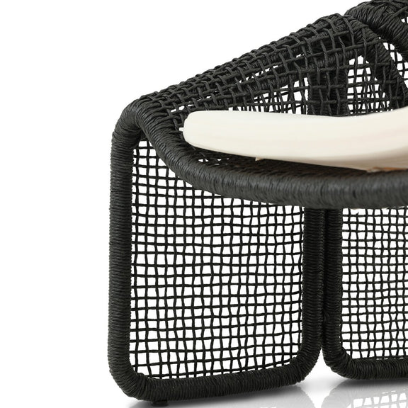 Selma Outdoor Chair - Faux Black Hyacinth