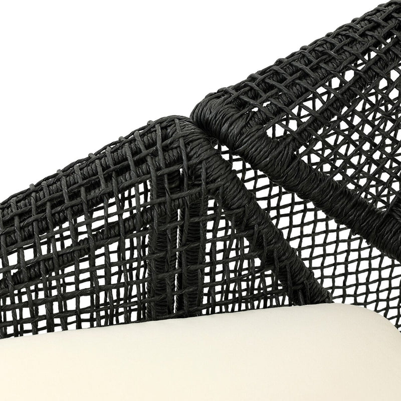Selma Outdoor Chair - Faux Black Hyacinth