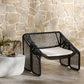 Selma Outdoor Chair - Faux Black Hyacinth