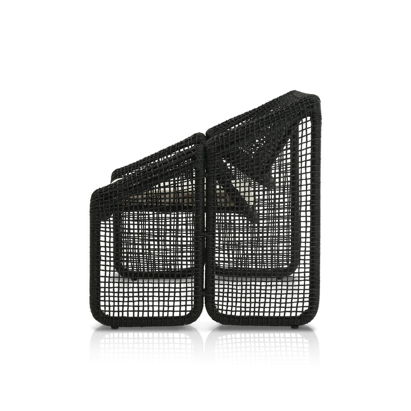 Selma Outdoor Chair - Faux Black Hyacinth