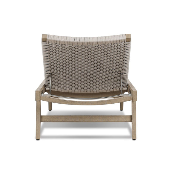 Delano Outdoor Chaise - Washed Brown