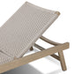Delano Outdoor Chaise - Washed Brown