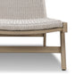 Delano Outdoor Chaise - Washed Brown