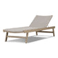 Delano Outdoor Chaise - Washed Brown
