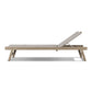 Delano Outdoor Chaise - Washed Brown
