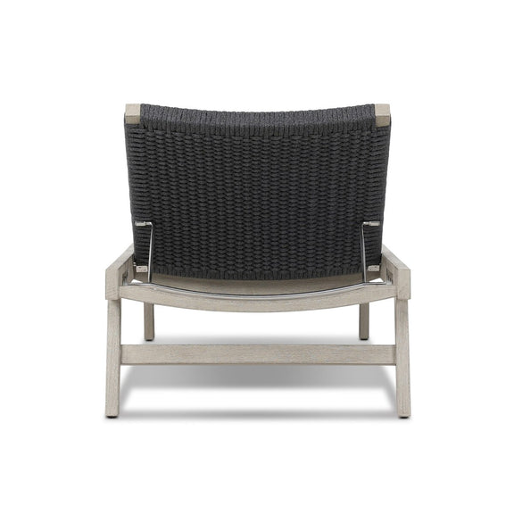 Delano Outdoor Chaise - Weathered Grey