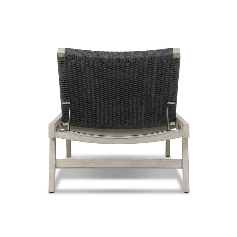 Delano Outdoor Chaise - Weathered Grey