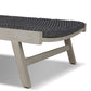 Delano Outdoor Chaise - Weathered Grey