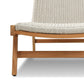 Delano Outdoor Chaise - Natural Teak