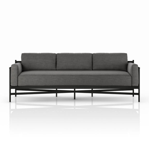Hearst Outdoor Sofa - Venao Charcoal