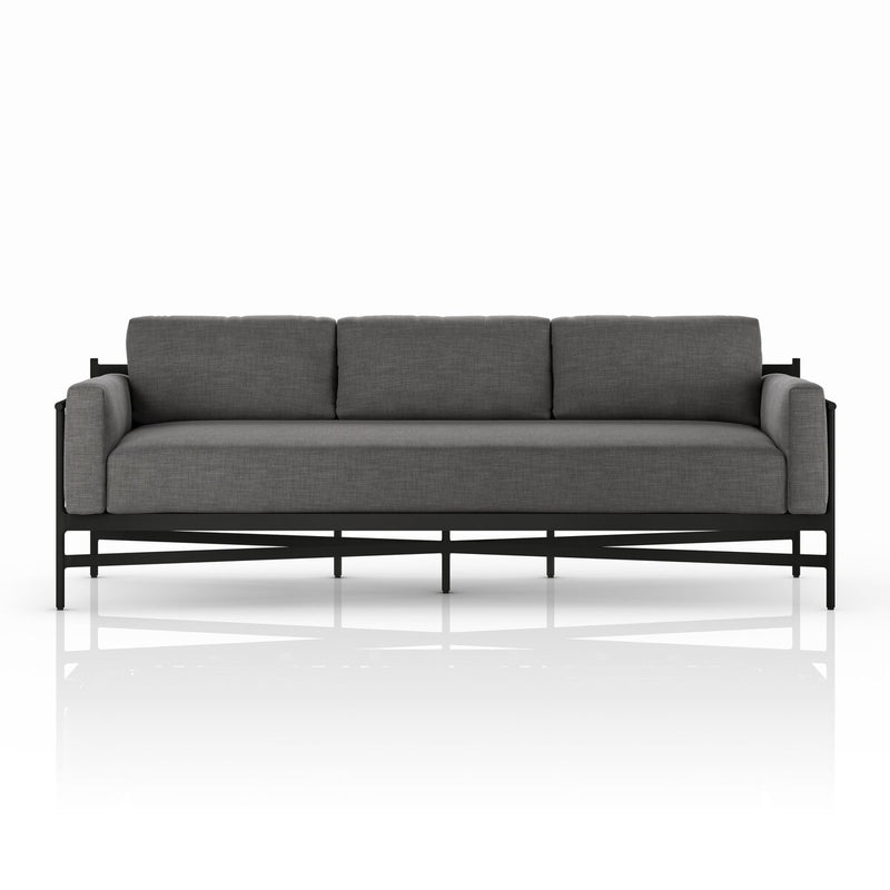 Hearst Outdoor Sofa - Venao Charcoal