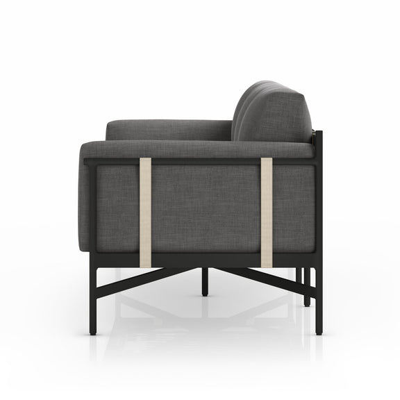 Hearst Outdoor Sofa - Venao Charcoal