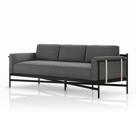 Hearst Outdoor Sofa - Venao Charcoal