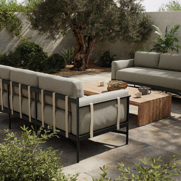 Hearst Outdoor Sofa - Faye Ash