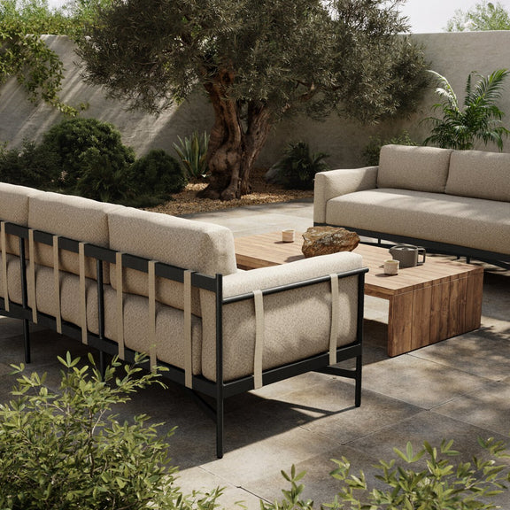 Hearst Outdoor Sofa - Faye Sand