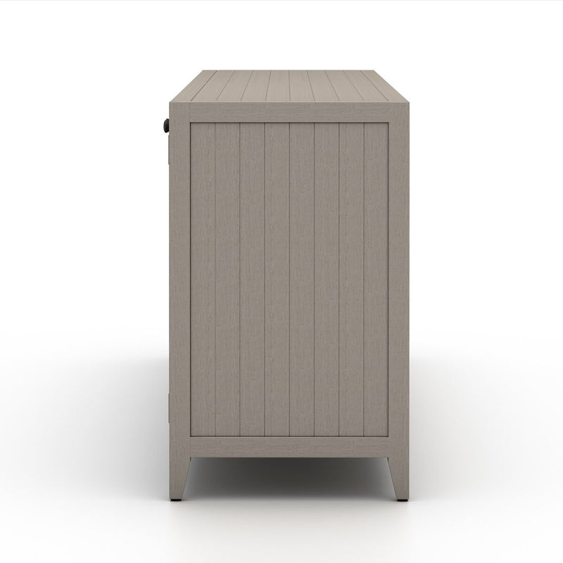 Sherwood Outdoor Sideboard - Weathered Grey