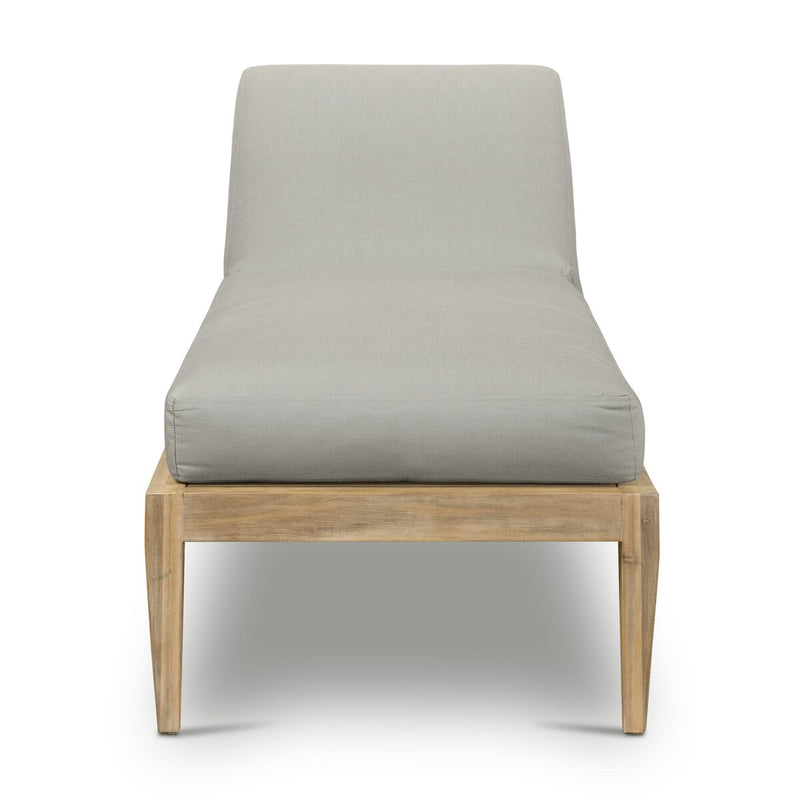 Amaya Outdoor Adjustable Chaise Lounge - Royal Taupe