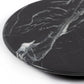 Marble Lazy Susan - Black Marble